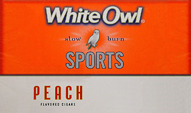 WHITE OWL SPORTS - PEACH 50ct BOX