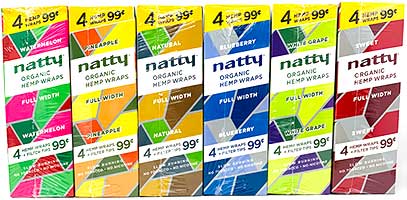 Natty Organic Hemp Wraps