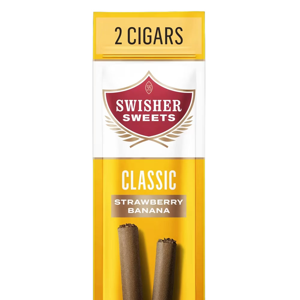 Swisher Sweets Cigarillos Strawberry Banana