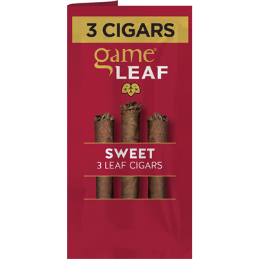 Game Leaf Cigarillos Sweet 10 Packs of 3 Pre Priced
