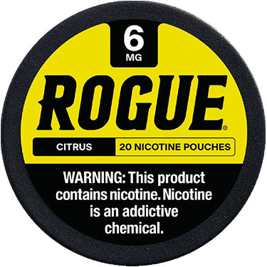 Rogue Nicotine Pouches Citrus 6mg 5ct