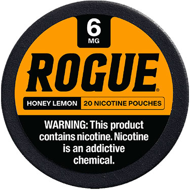 Rogue Nicotine Pouches Honey Lemon 6mg 5ct
