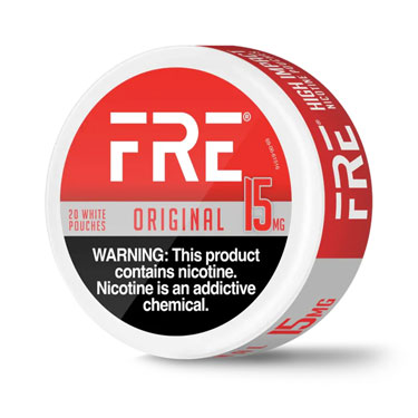 FRE Nicotine Pouches Original 15mg 5ct