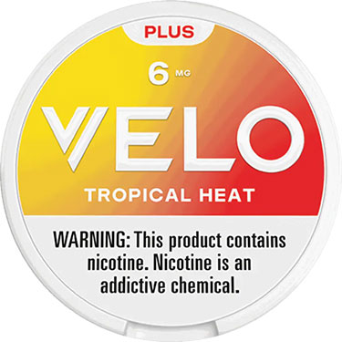 VELO Plus Nicotine Pouches Tropical Heat 6mg 5ct