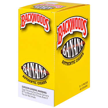 Backwoods Cigars Banana 8 Packs of 5