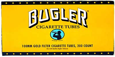 Bugler Gold 100 Cigarette Tubes 200ct