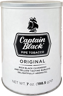 Captain Black Pipe Tobacco Original 7oz Can