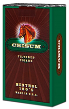 Chisum Little Cigars Menthol 100 Box