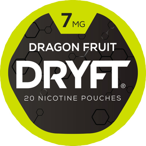 DRYFT Nicotine Pouches Dragon Fruit 7mg 5ct