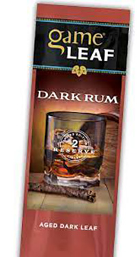 Game Leaf Cigarillos Dark Rum 8 5pks
