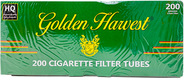 Golden Harvest Menthol King Size Cigarette Tubes 200ct