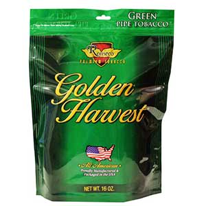 Golden Harvest Pipe Tobacco Green 16 oz