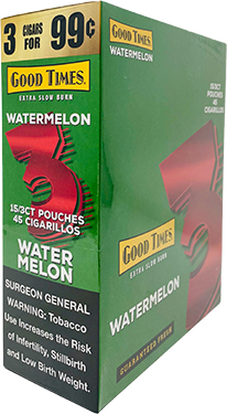 Good Times Cigarillos Watermelon 15ct