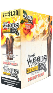 Good Times Sweet Woods Creamy Peach Cigarillos 15ct