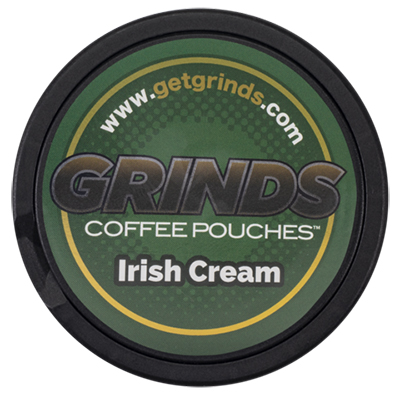 Grinds Coffee Pouches Irish Cream 10 Cans