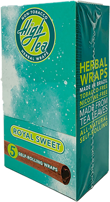 High Tea Mango Royal Sweet Wraps 25 Packs of 5