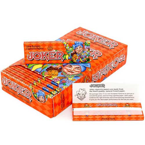 Joker Orange Slow Burn 1.25 Rolling Papers 24ct Box