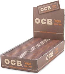 OCB Virgin Single Wide Rolling Papers 24ct