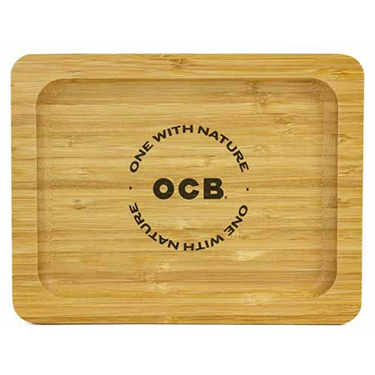 OCB Wood Bamboo Rolling Tray