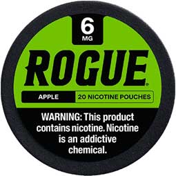 Rogue Nicotine Pouches Apple 6mg 5ct