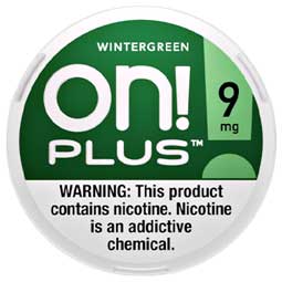 ON Plus Nicotine Pouches Wintergreen 9mg 5ct