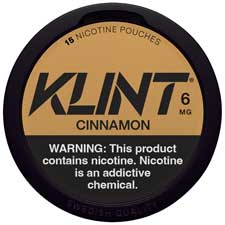 KLINT Nicotine Pouches Cinnamon 6mg 5ct