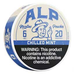 ALP Nicotine Pouches Chilled Mint 6mg 5ct