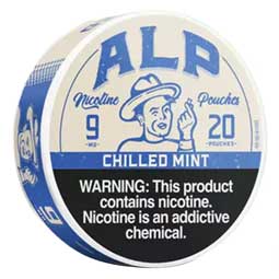 ALP Nicotine Pouches Chilled Mint 9mg 5ct