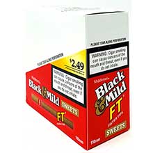 Black and Mild Filter Tip Sweets Cigars 110mm 10 5pks Pre Priced