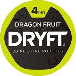 DRYFT Nicotine Pouches Dragon Fruit 4mg 5ct