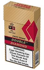 Double Diamond Filtered Cigars Red