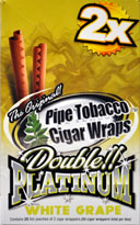 Blunt Wrap Double White Grape 25 Packs of 2