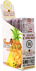 High Hemp Organic Pineapple Paradise Wraps 25ct