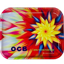 OCB Flower Explosion Large Rolling Tray