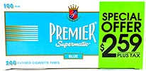 Premier Supermatic Light 100 Tubes 200ct PP 2.59