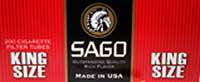 Sago Cigarette Tubes Full Flavor 200ct Box