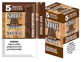 Show BK Natural Leaf Cigars 8 5pks