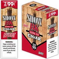 Show BK Sweet Natural Leaf Cigars 15 2pks