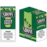 Show Cigarillos Green Sweets 15 5pks