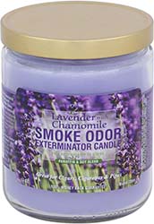 Smoke Odor Exterminator Candle Lavender and Chamomile