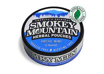Smokey Mountain Herbal Snuff Artic Mint Pouches 10ct