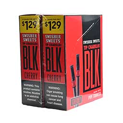 Swisher Sweets BLK Cherry Tip Cigarillos 30ct