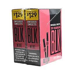 Swisher Sweets BLK Wine Tip Cigarillos 30ct