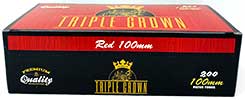 Triple Crown Cigarette Tubes Red 100 200ct