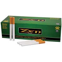 ZEN CIGARETTE TUBES MENTHOL - 200CT BOX