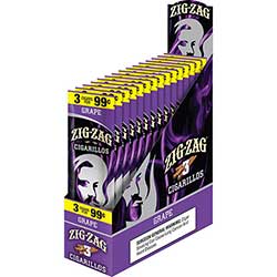 Zig Zag Cigarillos Grape 15 3pks