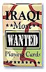 IRAQI MOST WANTED PLAYING CARDS