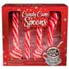 Peppermint Candy Cane Spoons 4pk