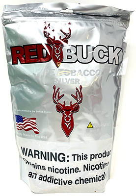 Red Buck Pipe Tobacco Silver 16oz Bag