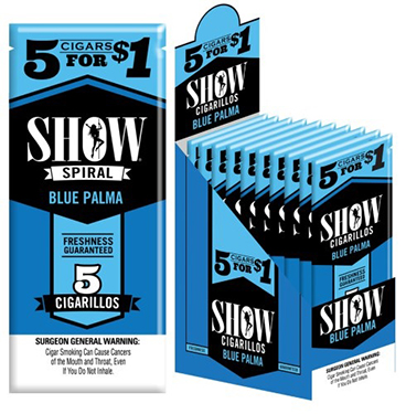 Show Cigarillos Blue Palma 15 5pks